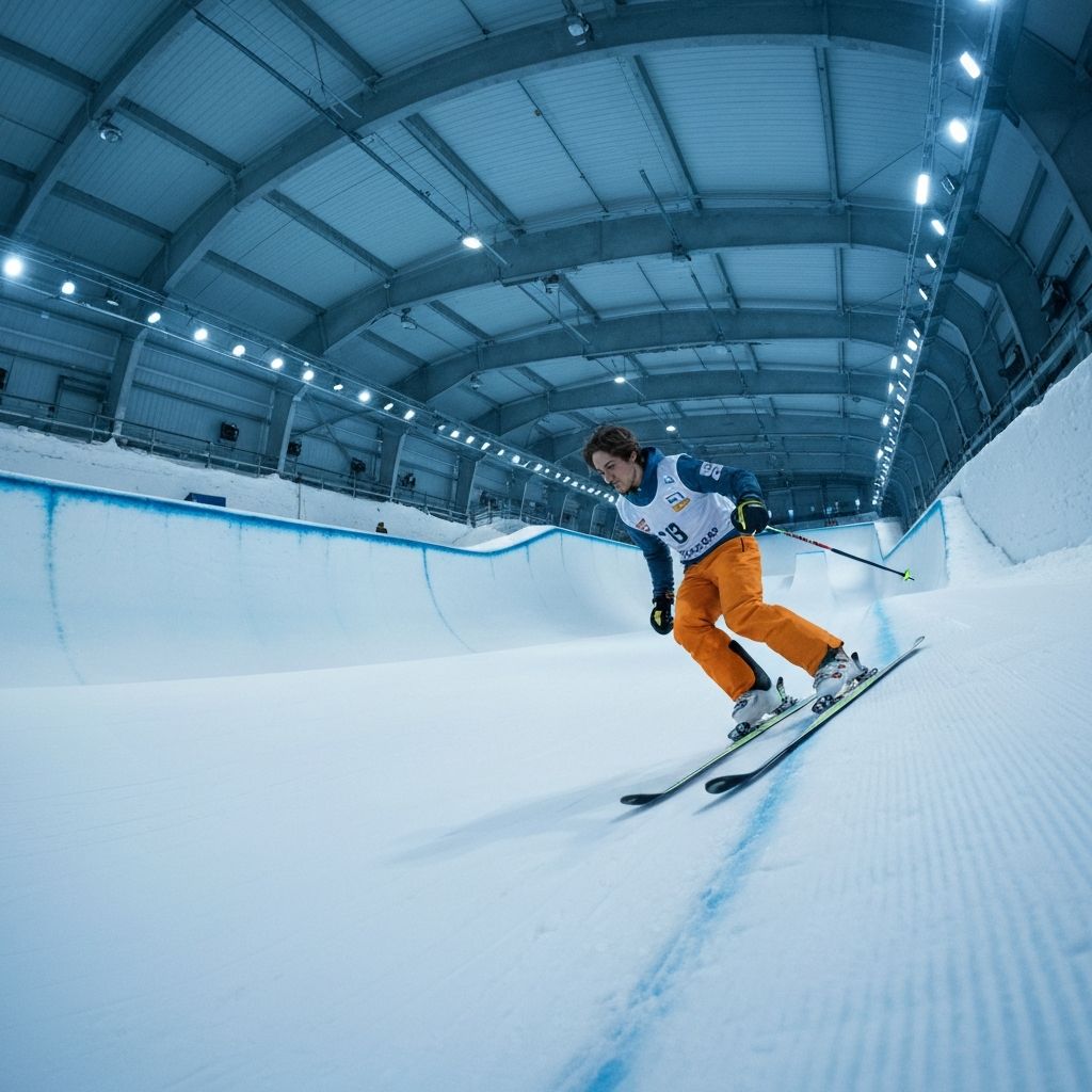 Halfpipe pálya felülről